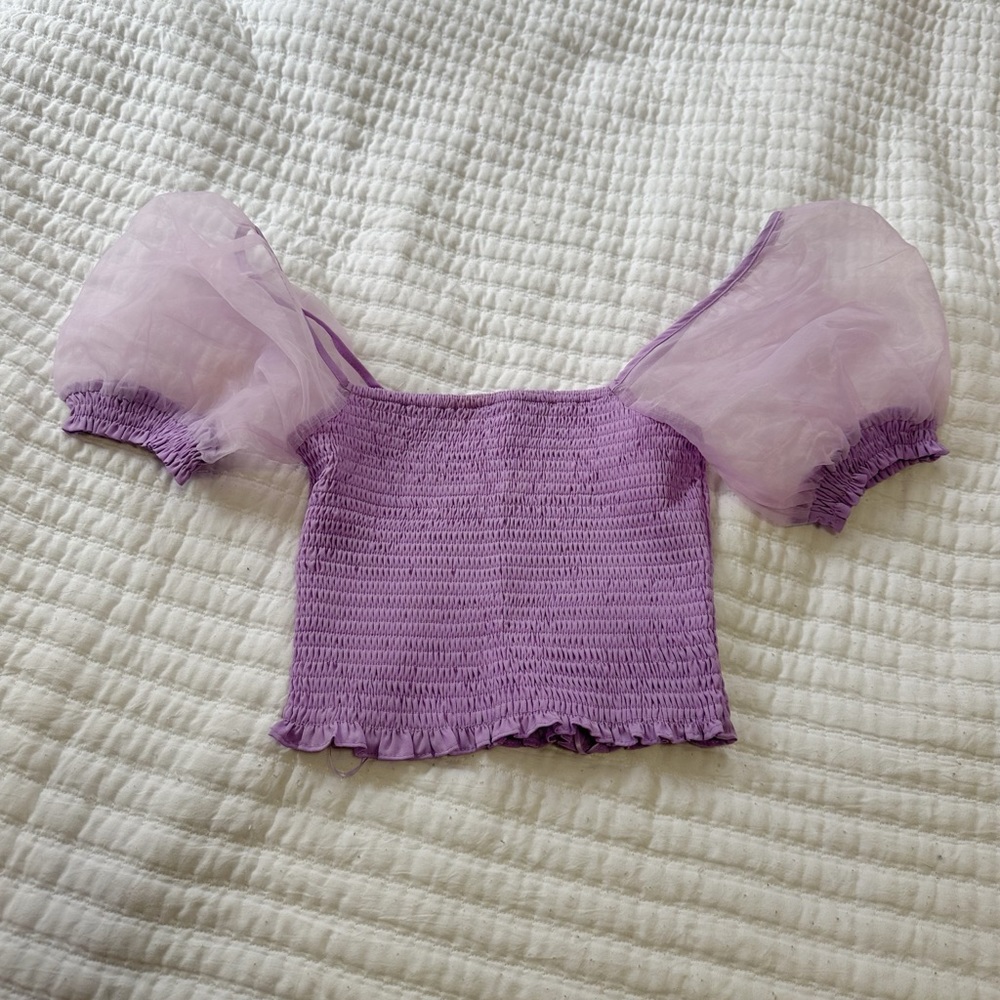 purple boutique top!